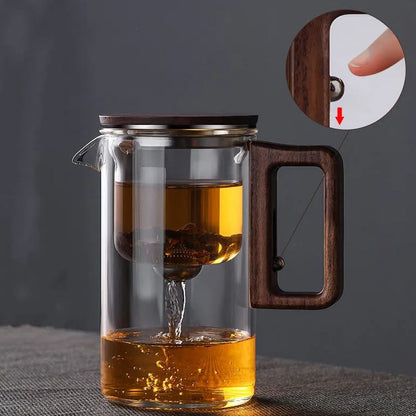 All-in-one Magic Semi-automatic Teapot