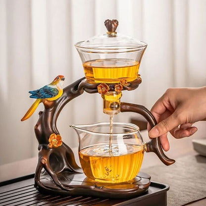 Magpie Magic Semi-automatic Teapot